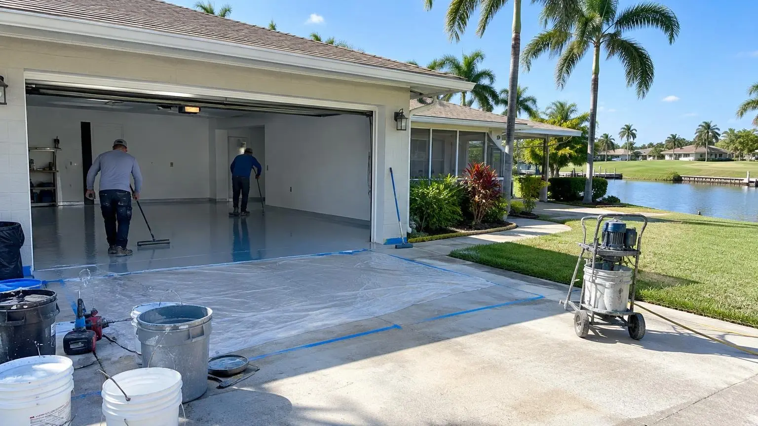 Epoxy Flooring in Lauderhill, FL